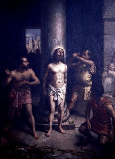 Oscar Pereira da Silva Flagellation of Christ china oil painting image